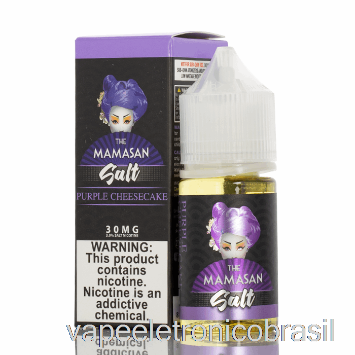 Cheesecake Roxo Vape Vaporesso - O Sal Mamasan - 30ml 30mg